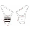 Túi đeo chéo vai vô hình nách Molle EDC, sát ví, chống trộm, ẩn bí mật 214.382₫ 6