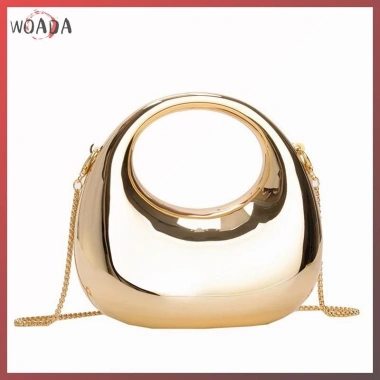 Túi đeo chéo WOADA nữ dây xích acrylic kim loại Luster – Tiệc nửa mặt trăng, giá 83.400đ 10 Túi đeo chéo WOADA nữ dây xích acrylic kim loại Luster – Tiệc nửa mặt trăng, giá 83.400đ 10