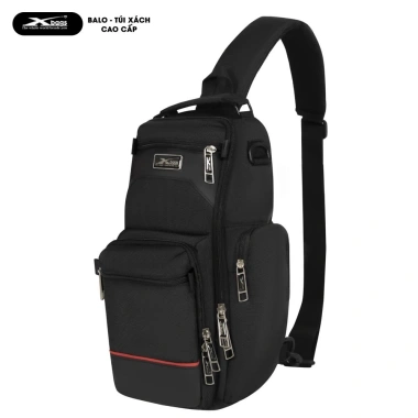 Túi Đeo Chéo Xbags Apex XB 9.103 Đen Chống Nước Nhiều Ngăn, Giá chỉ 359k