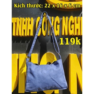 Túi đeo chéo Xbags cao cấp canvas – Thiết kế thời trang, chỉ 99.000₫ 5 Túi đeo chéo Xbags cao cấp canvas – Thiết kế thời trang, chỉ 99.000₫ 5