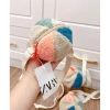 Túi đeo chéo Zara cho bé hình quả bóng bông mềm xuất dư kèm tag hãng Giá 135k 2