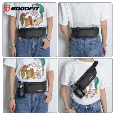 Túi đeo hông chạy bộ GoodFit GF108RB ngăn đựng nước, cao cấp giá rẻ, giảm còn 200k