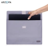 Túi đeo màn hình ARZOPA 16.1‑14.0‑17.3 vỏ da PU laptop du lịch màu xám giảm giá