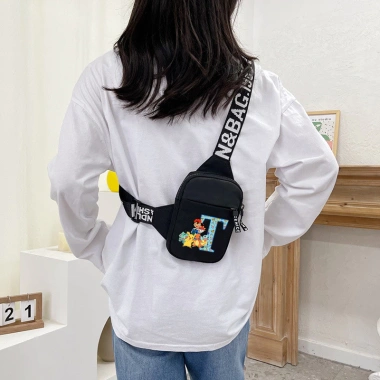 Túi đeo ngực Pokemon A‑Z nhẹ thời trang, đa năng đựng điện thoại, đeo chéo du lịch 91.800₫