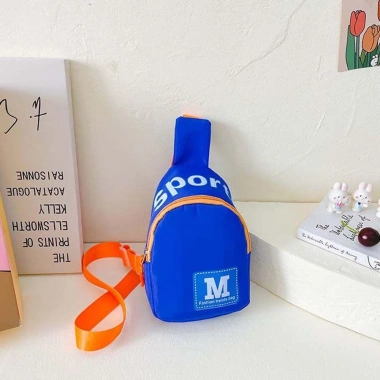Túi đeo ngực trẻ em MAXGOODS Nylon Letter M dây kéo du lịch ngoài trời cho bé giảm còn 57.996đ