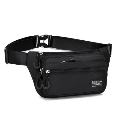 Túi đeo thắt lưng nam dung tích lớn, chống thấm nước, vải Oxford Fanny Pack Gym 125k 10