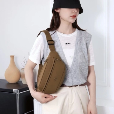 Túi đeo thắt lưng nữ Hàn Quốc - nhẹ, đa lớp, thời trang du lịch, chỉ 212.760₫ 2