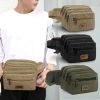 Túi đeo thắt lưng ZONGGJZ Canvas dung lượng lớn, đa chức năng chạy bộ, du lịch, thu ngân - Giá 116.748đ 6