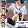 Túi đeo thú cưng mèo chó nhỏ, hở chân thoáng khí, đáy rộng, dây đệm 3 lớp - 299.756đ