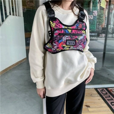 Túi Đeo Trước Ngực Nam Đa Năng, Vest Chiến Thuật Độc Đáo, Giá Ưu Đãi 165k