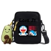 Túi đeo vai anime Doremon & Pikachu, vải vuông nhỏ, dễ thương cho bé, bảo quản điện thoại, du lịch - 120.960đ 6