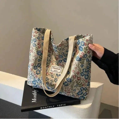 Túi đeo vai dung tích lớn - Túi xách tote thời trang du lịch biển hè, giảm còn 50k 6