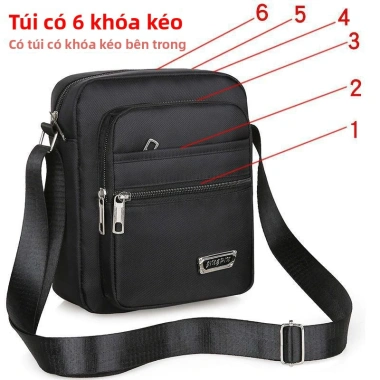 Túi đeo vai nam Oxford vải mới messenger thể thao, kinh doanh, ngoài trời, thời trang giá ưu đãi 84.024 VND
