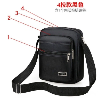 Túi đeo vai nam Oxford vải mới messenger thể thao, kinh doanh, ngoài trời, thời trang giá ưu đãi 84.024 VND