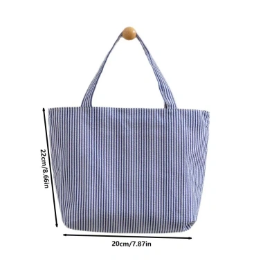 Túi đeo vai OLVIDO Tote chần bông dung lượng lớn, họa tiết sọc - Giá chỉ 128.520₫