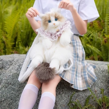 Túi đeo vai Ragdoll Cat Rucks Búp bê mèo sang trọng, giảm giá 23% chỉ 658.953₫ 7
