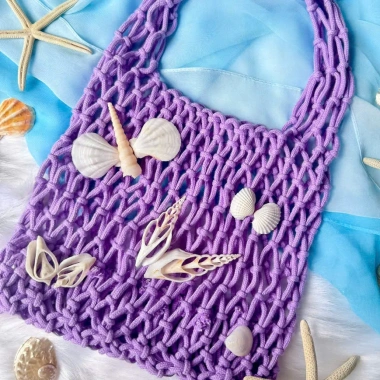 Túi đi biển handmade đính sò tự nhiên - phong cách đi café, giá chỉ 139.000₫ 6 Túi đi biển handmade đính sò tự nhiên - phong cách đi café, giá chỉ 139.000₫ 6