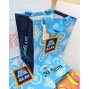 Túi đi chợ xếp gọn nhẹ, chống thấm bạt nhựa dệt dày 35x14x33cm - 29k tx134 3