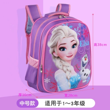 Túi đi học mẫu giáo Frozen Elsa - Thiết kế bảo vệ cột sống, nhẹ nhẹ, thời trang 9