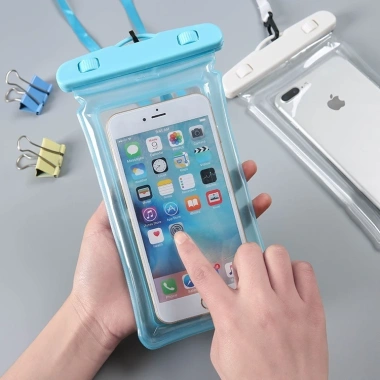 Túi điện thoại chống nước có phao nổi, dây đeo khi đi biển - Giá chỉ 15.299đ Mã 88.454