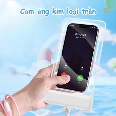 Túi điện thoại chống nước IPX8, cảm ứng cực nhạy, tự bịt kín - Giá 52.000₫ 2 Túi điện thoại chống nước IPX8, cảm ứng cực nhạy, tự bịt kín - Giá 52.000₫ 2