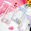 Túi điện thoại chống nước trong suốt, vỏ hoạt hình dễ thương - Du lịch, 8.999