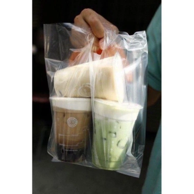 Túi đôi đựng trà sữa 2 ly 1kg - Giá ưu đãi 55.000 VND, tiết kiệm ngay 2