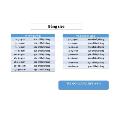 Túi đóng gói đa kích thước chống sốc bóng khí an toàn nguyên thùng 538.000₫ 6 Túi đóng gói đa kích thước chống sốc bóng khí an toàn nguyên thùng 538.000₫ 6