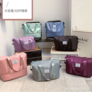 Túi Du Lịch 2 Tầng Cỡ Lớn Gấp Gọn - Đựng Quần Áo và Mỹ Phẩm, Giá Ưu Đãi 85.000đ