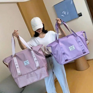 Túi Du Lịch 2 Tầng Đa Năng Chống Thấm - Kéo Khóa Tiện Lợi, Cỡ Lớn, Giá 29.000