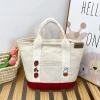 Túi du lịch canvas dung tích lớn màu trơn cho nữ - Giá ưu đãi 49.356 VND 13