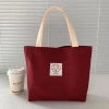 Túi du lịch canvas dung tích lớn màu trơn cho nữ - Giá ưu đãi 49.356 VND 20