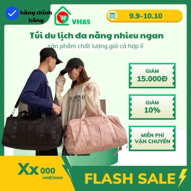 Túi Du Lịch Đa Năng Ngăn Giày Quảng Châu - Tiện Lợi Thời Trang Giá Chỉ 95.999₫