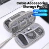 Túi Du Lịch Di Động Kỹ Thuật Số: Bảo Quản Cáp USB, Tai Nghe, Sạc - Kho Báu Tiện Lợi 2