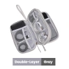 Túi Du Lịch Di Động Kỹ Thuật Số: Bảo Quản Cáp USB, Tai Nghe, Sạc - Kho Báu Tiện Lợi 10