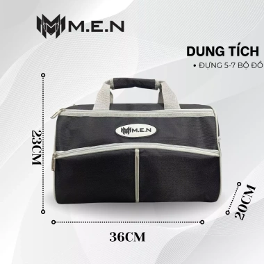 Túi du lịch đường phố BIG-OXFORD M.E.N Cuken cỡ lớn, chứa 5-7 bộ đồ, giảm giá 119.560₫