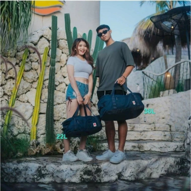 Túi du lịch Fjallraven High Coast Duffel 22L siêu nhẹ, chống thấm, xách tay hoặc đeo balo - Giá 599k