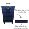 Túi du lịch gấp gọn 3 tầng có cần kéo, vali vải dày cao cấp, bánh xe chống thấm nước - Giá chỉ 600.000₫ 5