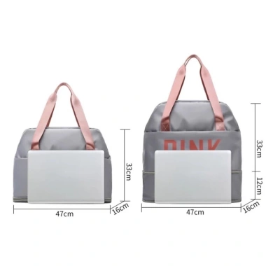 Túi du lịch gấp gọn chống thấm nước, nhẹ siêu bền, giá chỉ 135.000₫