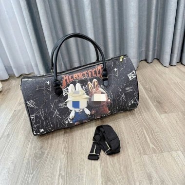 Túi du lịch gấp gọn Labubu size 45 rộng dãi, đa năng kèm móc treo - chỉ 79.000₫