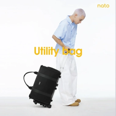 Túi du lịch gấp gọn Natoli bánh xe Utility Bag T18 cỡ lớn đa năng, giá 499k 3