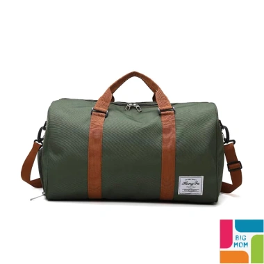 Túi du lịch Hong Fu B111 vải canvas chống thấm, ngăn giày, dây đeo chéo - Giá 160.740₫