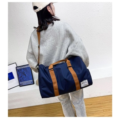 Túi du lịch Hong Fu B111 vải canvas chống thấm, ngăn giày, dây đeo chéo - Giá 160.740₫ 5