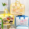 Túi Du Lịch Nỉ Xốp Size To 29×40×18cm - Cài Vali Gấp Gọn, Dễ Mang, Giá 49K 2