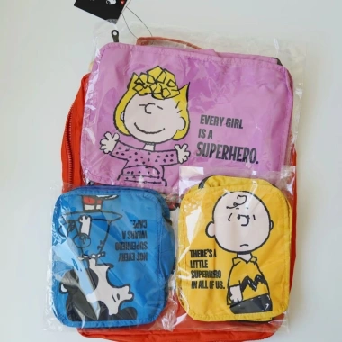 Túi Du Lịch Snoopy Nhật Bản - Bảo Quản Hành Lý, Vệ Sinh Quần Áo, Giày - Giá 312.120 VND 3