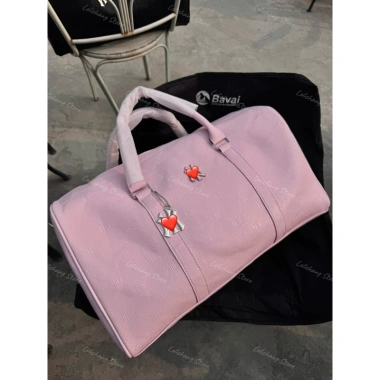 Túi du lịch thời trang da PU dập vân, tag logo nổi siêu xinh - Giá chỉ 149.000đ