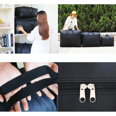 Túi du lịch to lớn đa năng chống bụi, đựng chăn màn, gấp gọn - Giá chỉ 48.000₫