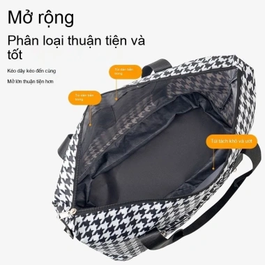 Túi du lịch xách tay đa năng, tháo rời – Đựng quần áo, tập thể dục, công tác, chỉ 159.000₫