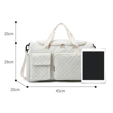 Túi du lịch xách tay dung lượng lớn - Quai cài vali, ngăn giày, chống nước, giảm 20%