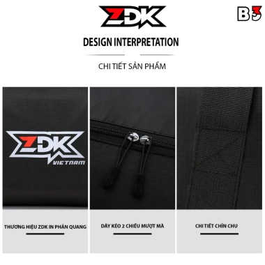 Túi Du Lịch ZDK B3 Gấp Gọn 30L Siêu Nhẹ Chống Nước Gym Yoga, Giá 92.000đ 6 Túi Du Lịch ZDK B3 Gấp Gọn 30L Siêu Nhẹ Chống Nước Gym Yoga, Giá 92.000đ 6
